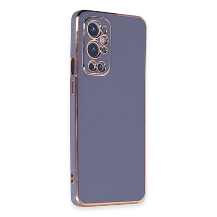 One Plus 9 Pro Kılıf Volet Silikon - Mavi