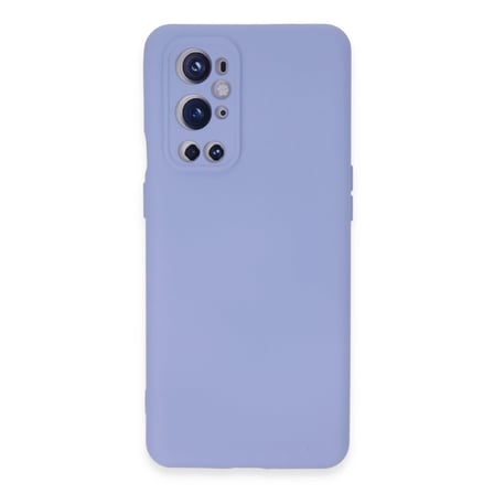 One Plus 9 Pro Kılıf Nano İçi Kadife Silikon - Mavi