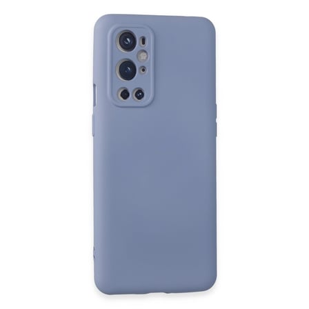 One Plus 9 Pro Kılıf Nano İçi Kadife Silikon - Mor