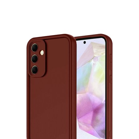 Samsung Galaxy A17 5g Viera Silikon - Bordo