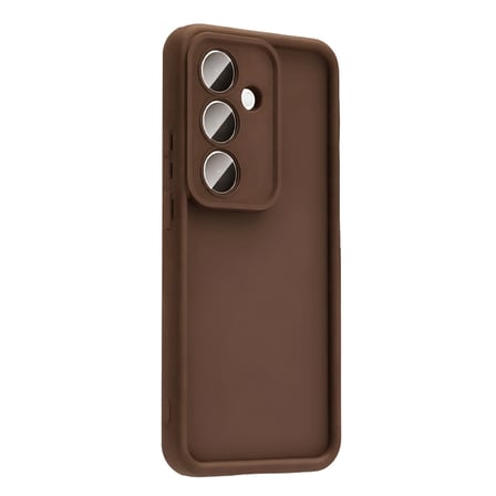 Samsung Galaxy A37 5g Viera Silikon - Kahverengi