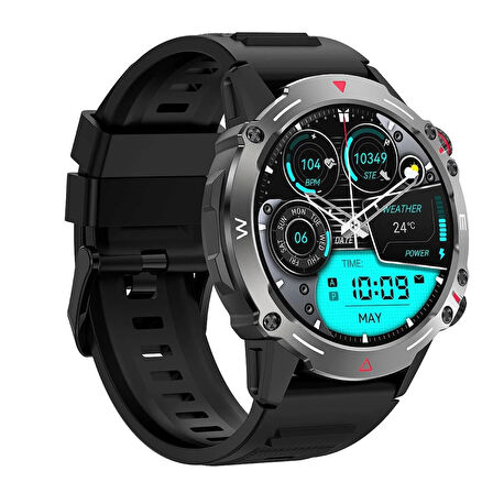 ZCWATCH V0323 Amoled Outdoor Tank1, Bt Call, Spor Sağlık, IP68 Profesyonel Akıllı Saat