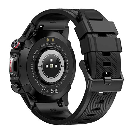 ZCWATCH V0323 Amoled Outdoor Tank1, Bt Call, Spor Sağlık, IP68 Profesyonel Akıllı Saat