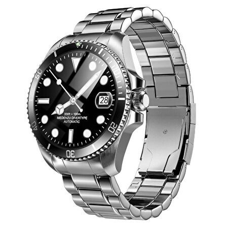 V0525 316L Paslanmaz Çelik, Döner Bezel, Bt Call, Spor Sağlık, IP68 Profesyonel Akıllı Saat