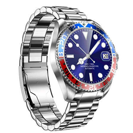 V0525 316L Paslanmaz Çelik, Döner Bezel, Bt Call, Spor Sağlık, IP68 Profesyonel Akıllı Saat