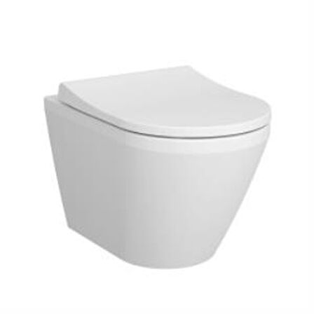 VitrA Integra Rim-Ex Asma Klozet ve Soft Kapak Takımı, Beyaz
