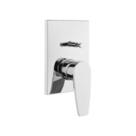 Artema Q - Line Ankastre Banyo / Duş Seti, Krom, , 6 Parça
