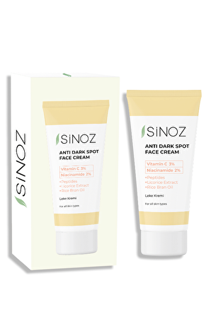 Sinoz Leke Kremi (VİTAMİN C 3% NİACİNAMİDE 2%) 40 ml