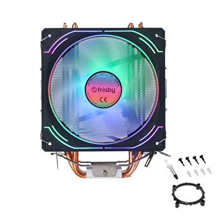 Frisby FCL-F1336C Intel 1366-115X-1200-1700-AMD Am2-Am2+-Am3-Am4-Am5 Cpu Fanı