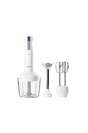 Altabi Blender Seti 700 W Altus Beyaz