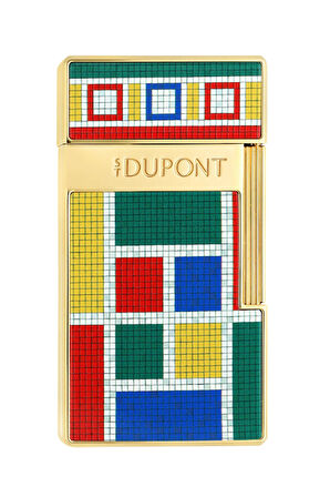 S.T. Dupont Biggy Casablanca Mozaik Desenli Puro Çakmağı 25022