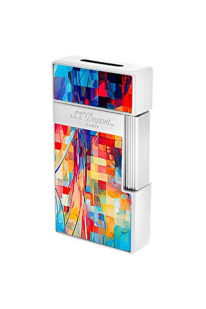 S.T. Dupont Biggy Graff'ty Çakmak Kılıf İkili Puro Seti