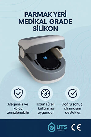 Uker Parmak Tipi Oksimetre
