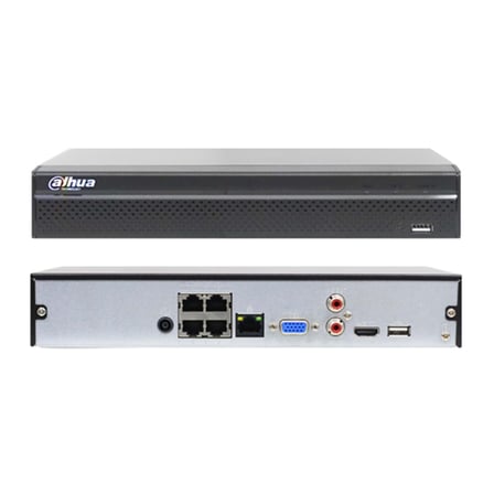 DAHUA 4kanal 8mp 1-diskli PoE NVR Kayıt Cihazı NVR2104HS-P-T
