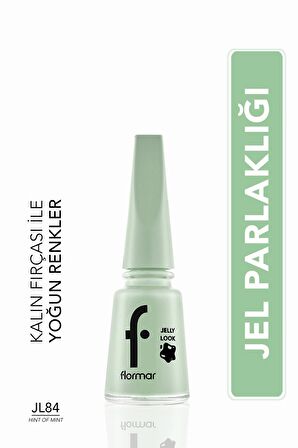 Flormar Jelly Look Naıl Enamel Jl84 Hınt Of Mınt
