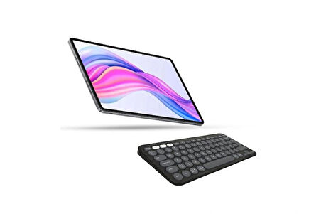 HONOR Pad X9 4GB 128GB Wi-Fi 11.5 IPS Tablet + Logitech Pebble Keys 2 K380s Bluetooth Klavye 920-011859