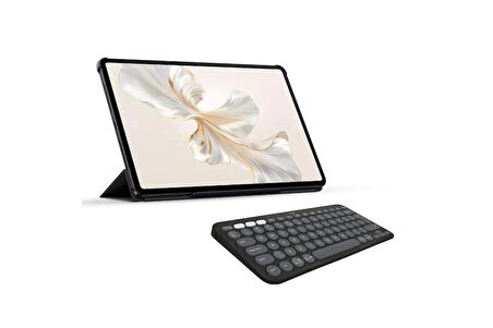 HONOR Pad 9 8GB 128GB Wifi 12'' Gri Tablet + Logitech Pebble Keys 2 K380s Bluetooth Klavye - Grafit 920-011859