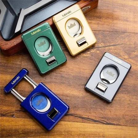 Lubinski Premium Slim Puro Makası Cutter Gri(60Ring)
