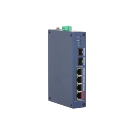 DAHUA CHS4206-4ET-90, 4 Port, Megabit, PoE 90W, 2 Port SFP, Cloud Yönetilebilir, Switch
