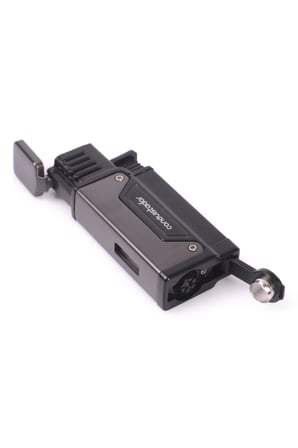 Conquistador Tek Torch Pürmüz Gunmetal Siyah Delicili Metal Puro Çakmağı