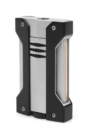 Conquistador Tek Torch Pürmüz Krom Siyah Defi Extreme Dizayn Metal Puro Çakmağı