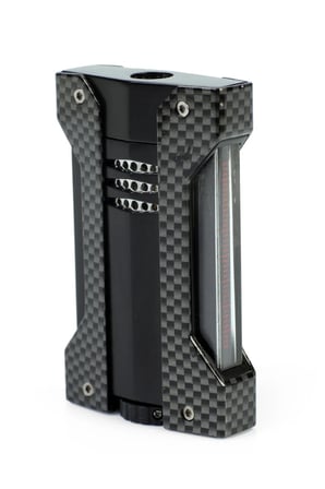 Conquistador Tek Torch Pürmüz Karbon Siyah Defi Extreme Dizayn Metal Puro Çakmağı