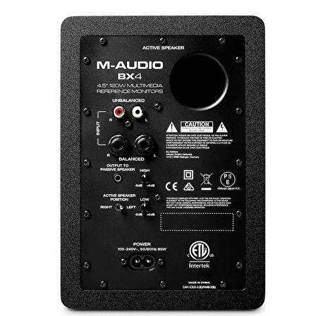 M-Audio BX4 Monitör Sistemi (ÇİFT)