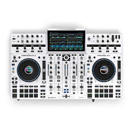 Prime 4+ Profesyonel DJ Controller White Edition