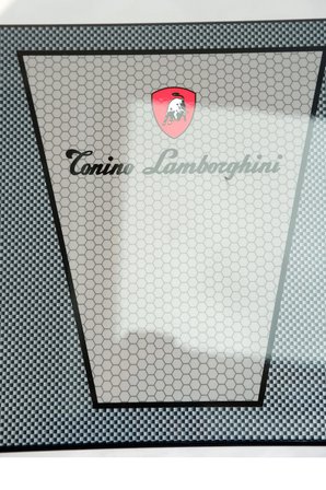 Tonino Lamborghini Siyah Desenli Sedir Humidor Puro Kutusu