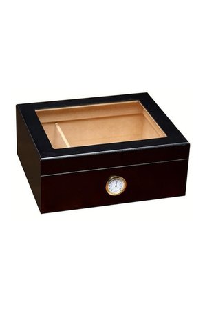 LTNG Humidor, Siyah Çakmak, Siyah Kesici Puro Başlangıç Seti