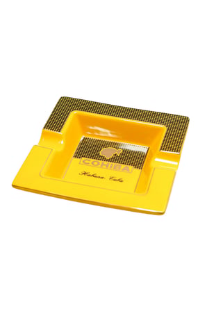 Cohiba Sarı İkili Porselen Puro Küllüğü