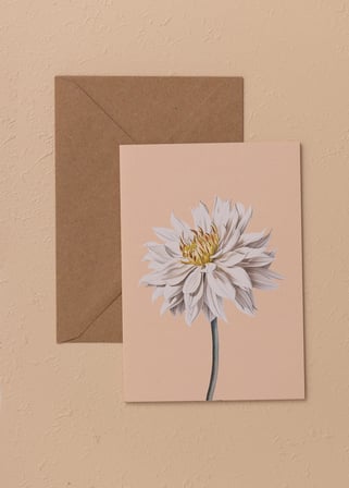 The Mia Art Line Mini Tebrik Kart Seti Dahlia 10 X 14 Cm