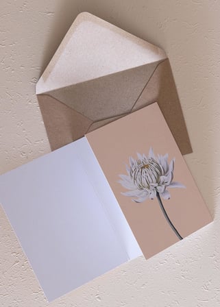 The Mia Art Line Mini Tebrik Kart Seti Dahlia 10 X 14 Cm