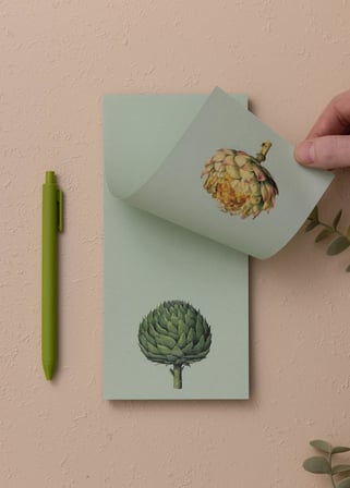 The Mia Art Line Mini Notluk Artichoke 10 X 21 Cm 40 Yapra