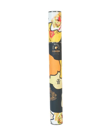 Cohiba Habanos Özel Üretim Metal Puro Tüpü & Tek Torch Pürmüz Puro Çakmağı