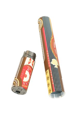 Cohiba Habanos Özel Üretim Metal Puro Tüpü & Tek Torch Pürmüz Puro Çakmağı