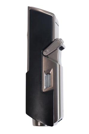 Cohiba Tek Torch Pürmüz Delici İğneli Siyah Metal Puro Çakmağı
