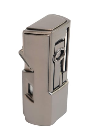 Cohiba Tek Torch Pürmüz Delici İğneli Gunmetal Metal Puro Çakmağı