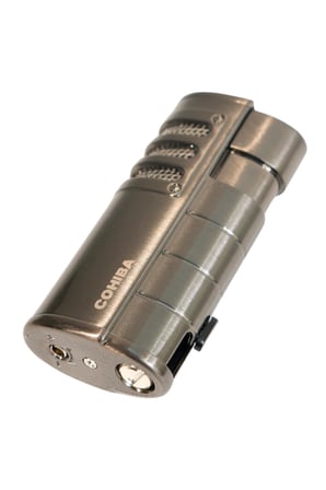 Cohiba 3 Torch Pürmüz Delicili Gunmetal Puro Çakmağı