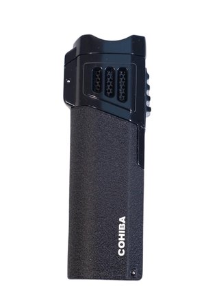 Cohiba 4 Torch Pürmüz Delici Siyah Metal Puro Çakmağı
