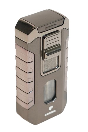 Cohiba 3 Torch Pürmüz Gunmetal Metal Puro Çakmağı