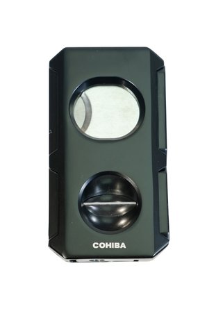 Cohiba Dahili Delici & İğneli SV-Cut Siyah Puro Makası Kesici