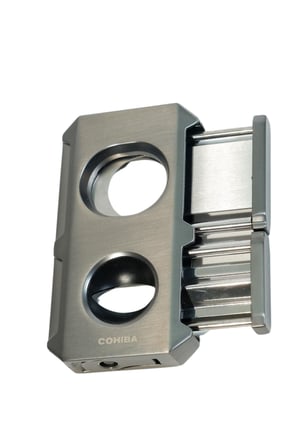 Cohiba Dahili Delici & İğneli SV-Cut Gunmetal Puro Makası Kesici