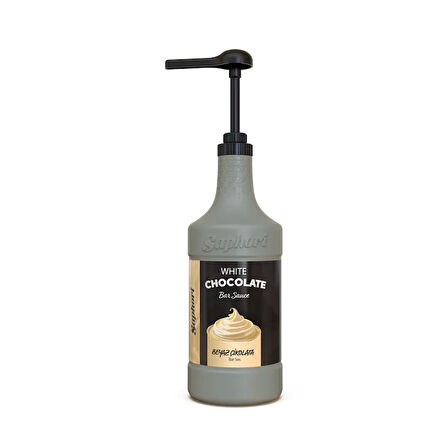 Saphori Beyaz Çikolatalı Bar Sos Beyaz Çikolatalı Gurme Sos 2.5 Kg