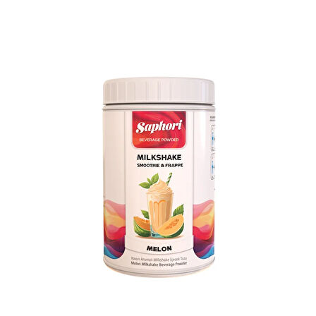 Saphori Kavun Aromalı Milkshake & Smoothie İçecek Tozu 1 Kg