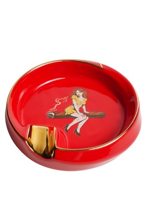 Firebird Cigar Lady Kırmızı Tekli Porselen Puro Küllüğü