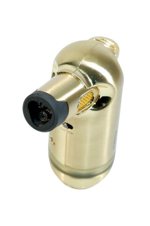 Parmida 3 Torch Pürmüz Gold Masa Tipi Metal Puro Çakmağı