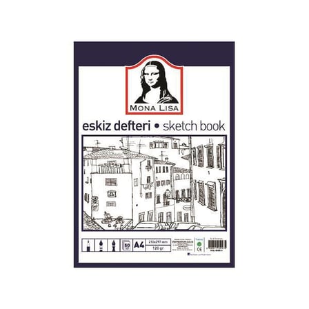 Südor A3 Eskiz Defteri 120 Gr. 50 Yaprak Bn-05-3