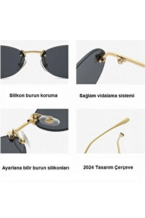Ffirst Oval Tasarım Güneş Gözlüğü