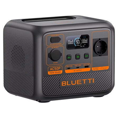 Bluetti AC50P UPS 504Wh Kapasiteli Taşınabilir Güç Kaynağı (Bluetti Türkiye Garantili)
